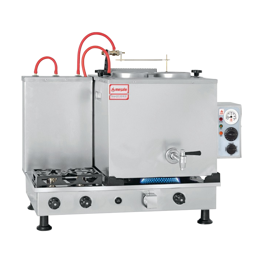 İnox İkili Çay Kazanı (Turbo Max.)